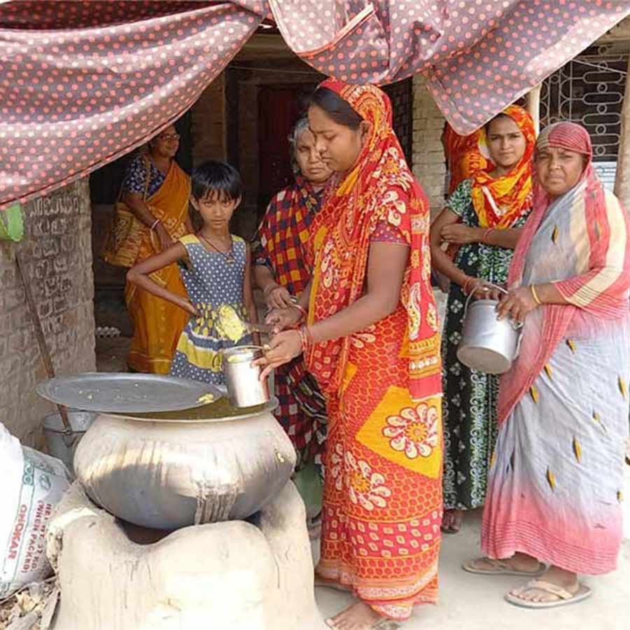 Anganwadi centre operating without a proper location for many years in Nanoor