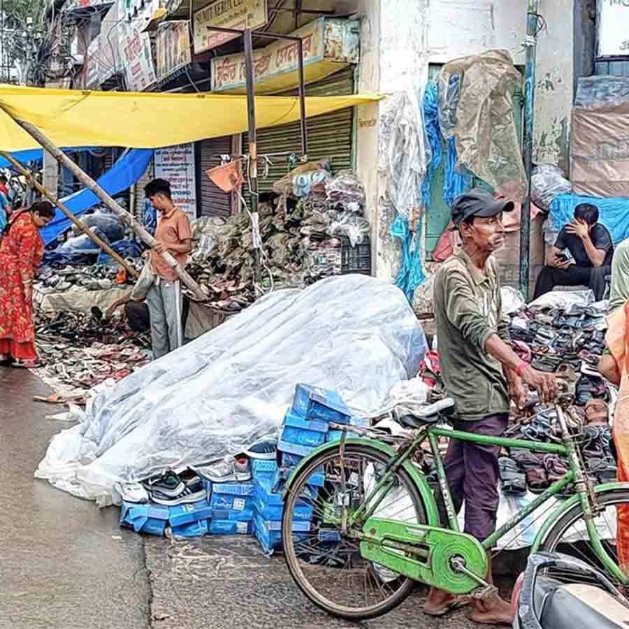 Hawkers are setting up shop again