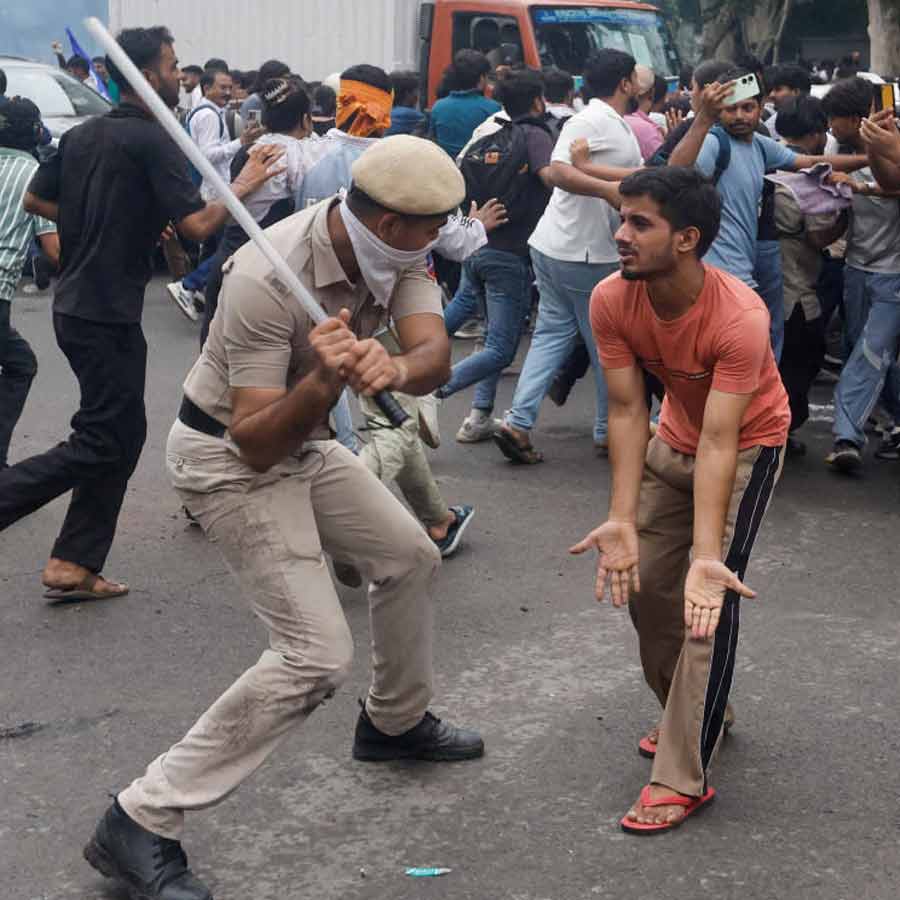 NEET Protesters want Dharmendra Pradhan resignation who lead paper leak movement in 1997 as a student leader