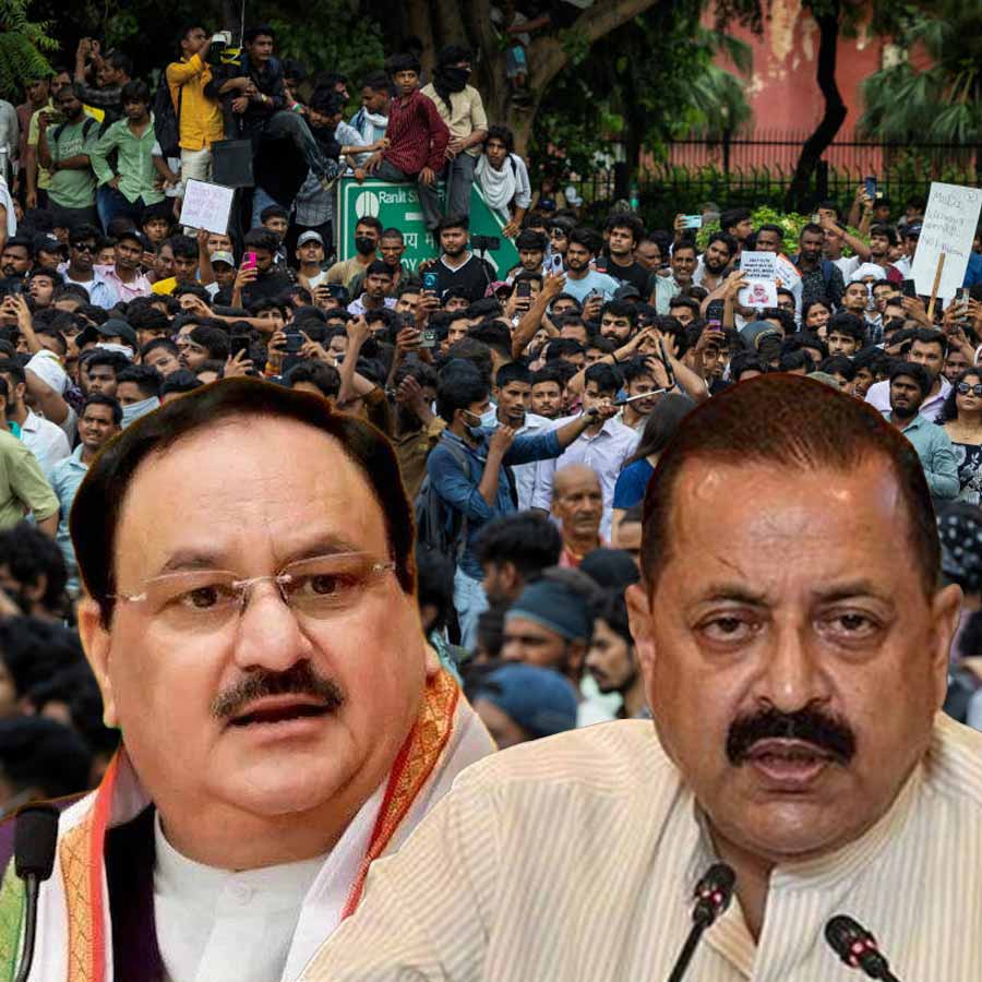 NEET Protesters want Dharmendra Pradhan resignation who lead paper leak movement in 1997 as a student leader