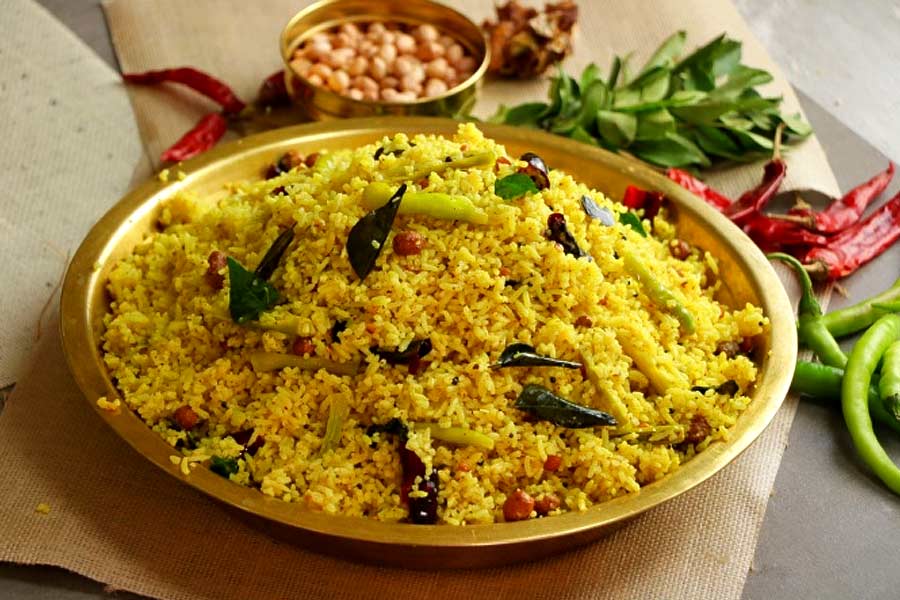 অন্ধ্রের পুলিহরা বা তেঁতুল ভাত
