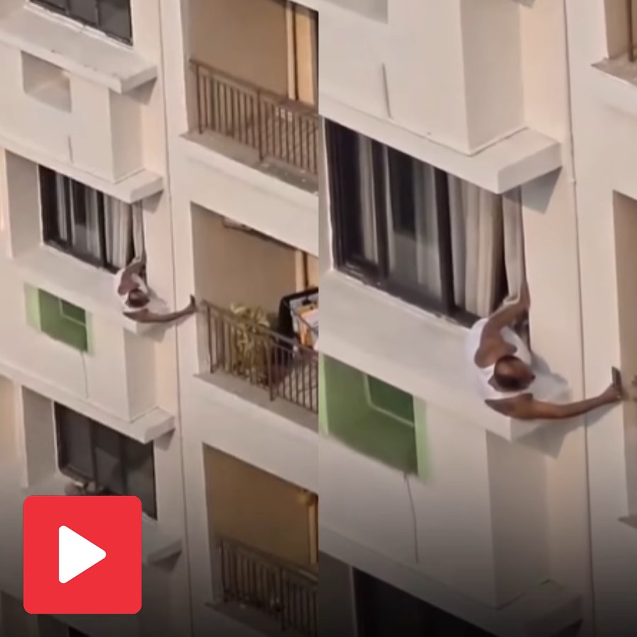 Video claims man recording neighbours in bizarre way without consent, Internet reacts