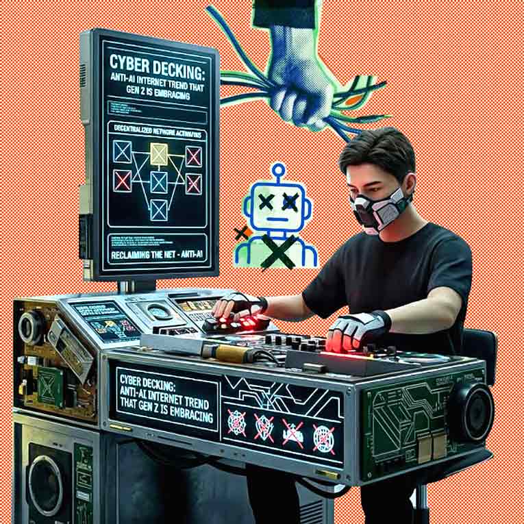 The rise of Cyberdecking, how Gen Z Is reclaiming the Internet from AI and Algorithms