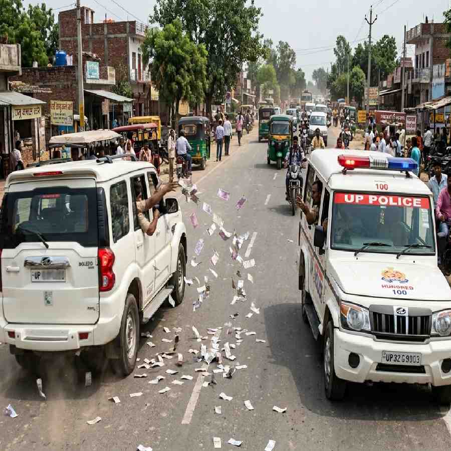 Police chased smugglers in Uttar Pradesh, they does a move inspired from web seies Farzi