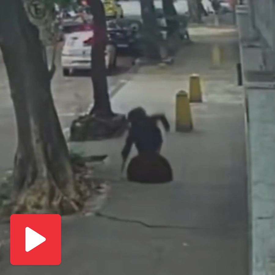 Video of woman falling into manhole while scrolling mobile goes viral dgtl