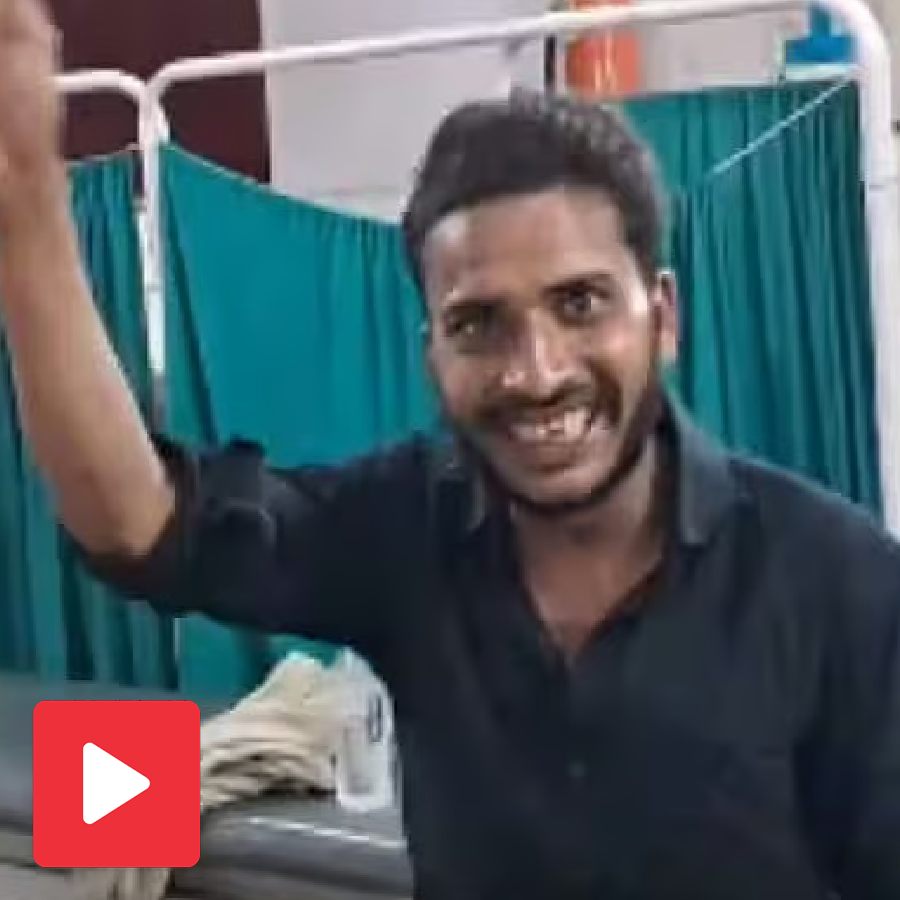 In viral video UP man surrenders after threatening wife in order to fulfil bizarre obsession to visit central jail