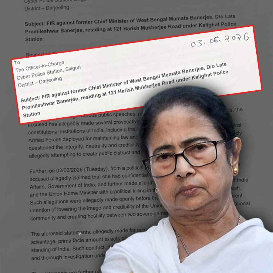 মমতা বন্দ্যোপাধ্যায়ের বিরুদ্ধে এফআইআর।