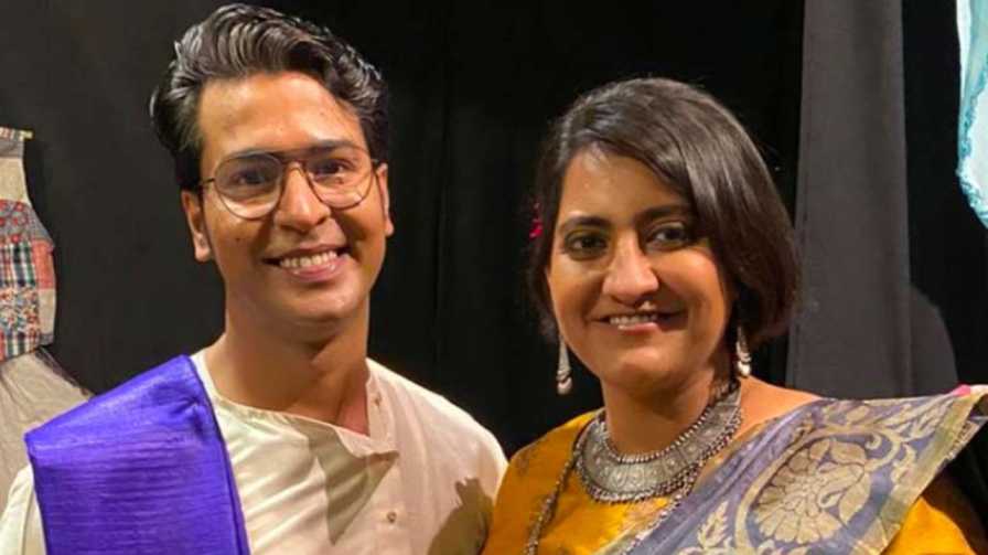 অনির্বাণ ভট্টাচার্য এবং মধুরিমা গোস্বামী।