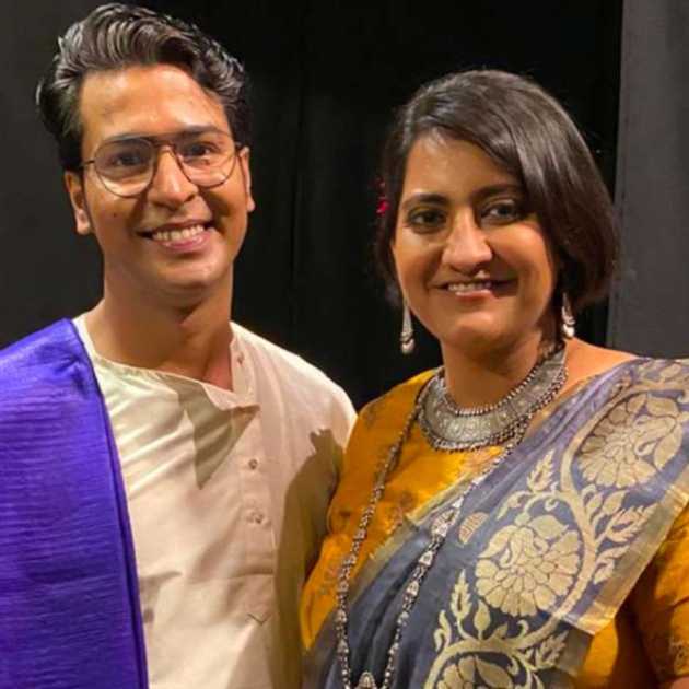 অনির্বাণ ভট্টাচার্য এবং মধুরিমা গোস্বামী।