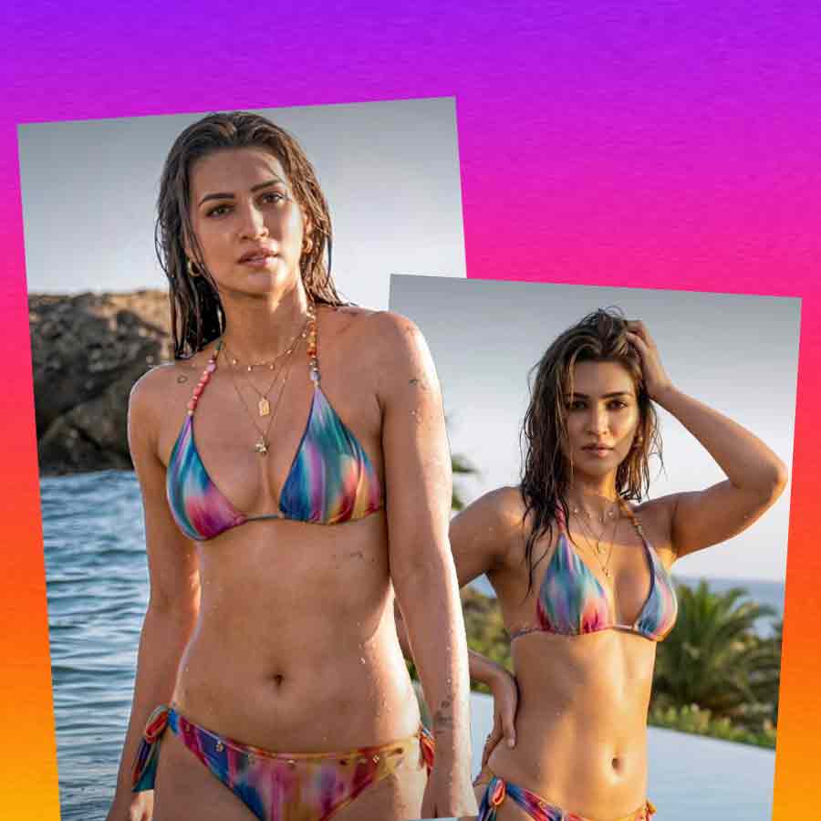 কৃতি সেননের বিকিনি শুট।