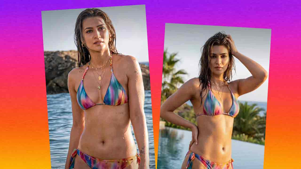 কৃতি সেননের বিকিনি শুট।