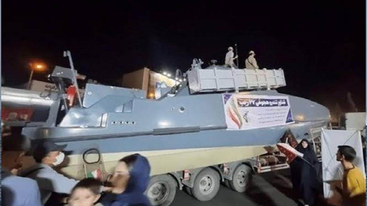 Iran new high-speed naval vessel