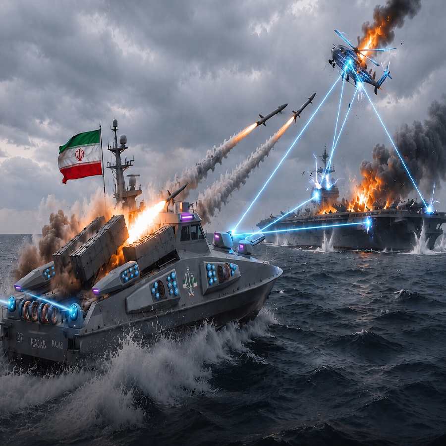Iran new high-speed naval vessel