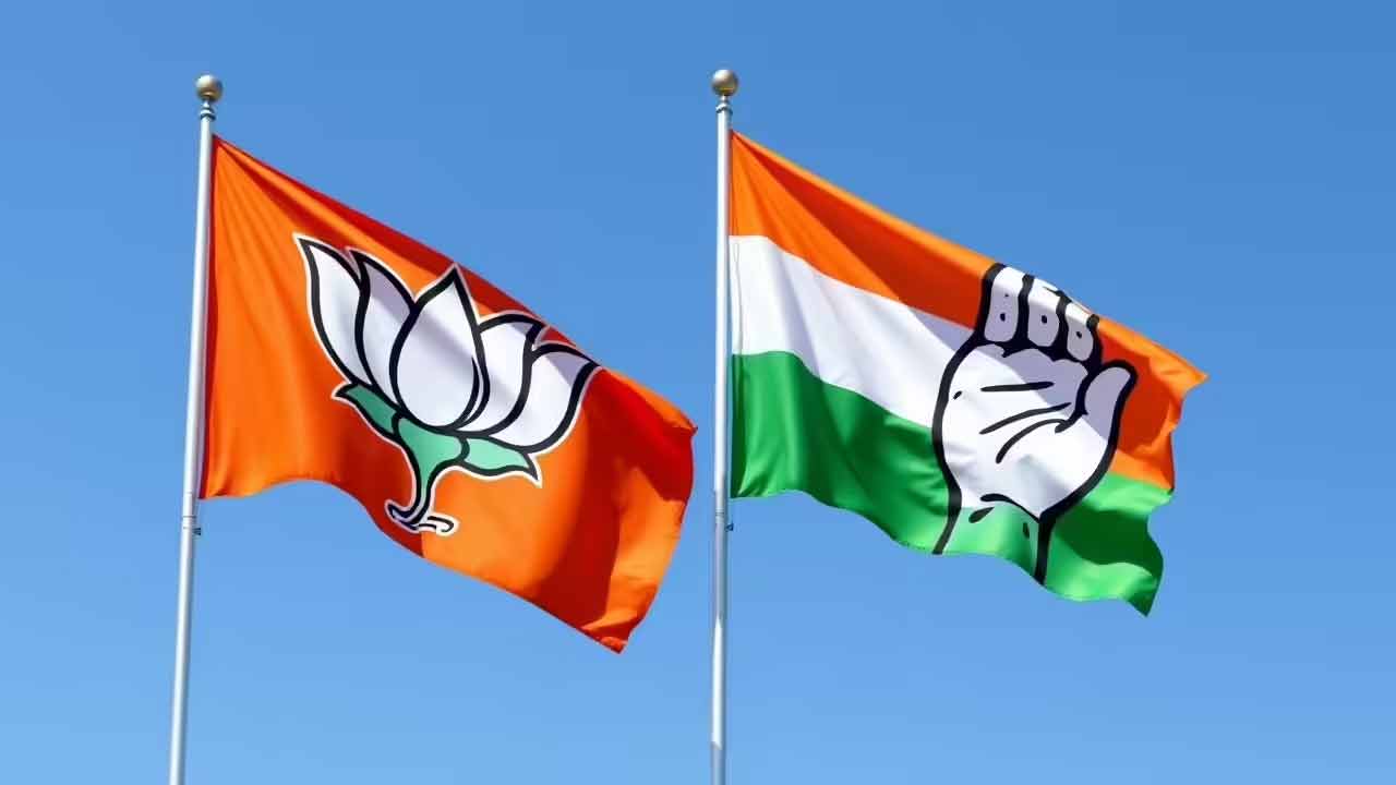 BJP secured a slender advantage over the Congress in closely fought urban local body elections in Chhattisgarh