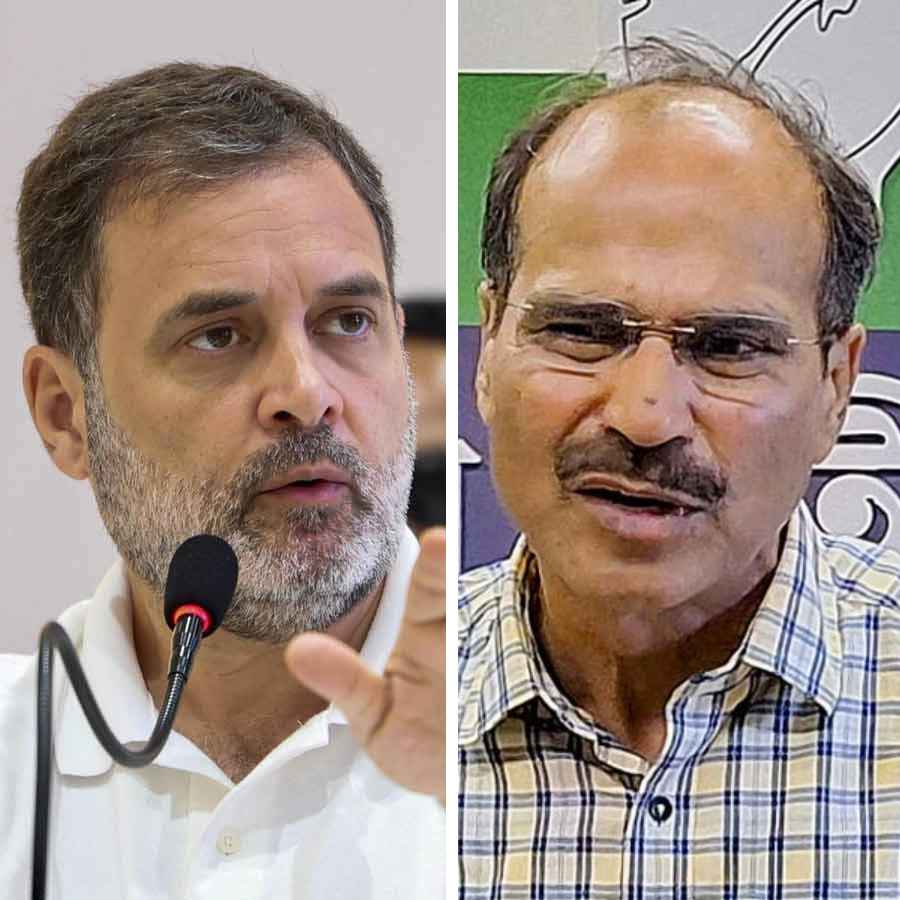 Rahul Gandhi inquires about the situation in West Bengal from Congress leader Adhir Chowdhury