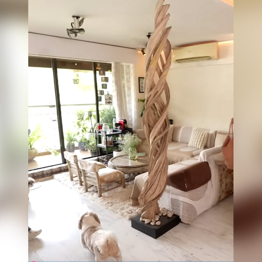 Choreographer Terence Lewis gave a tour of his stunning home in Mumbai