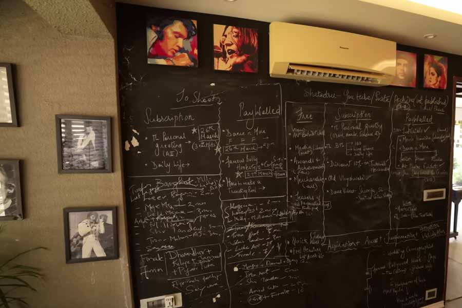Choreographer Terence Lewis gave a tour of his stunning home in Mumbai