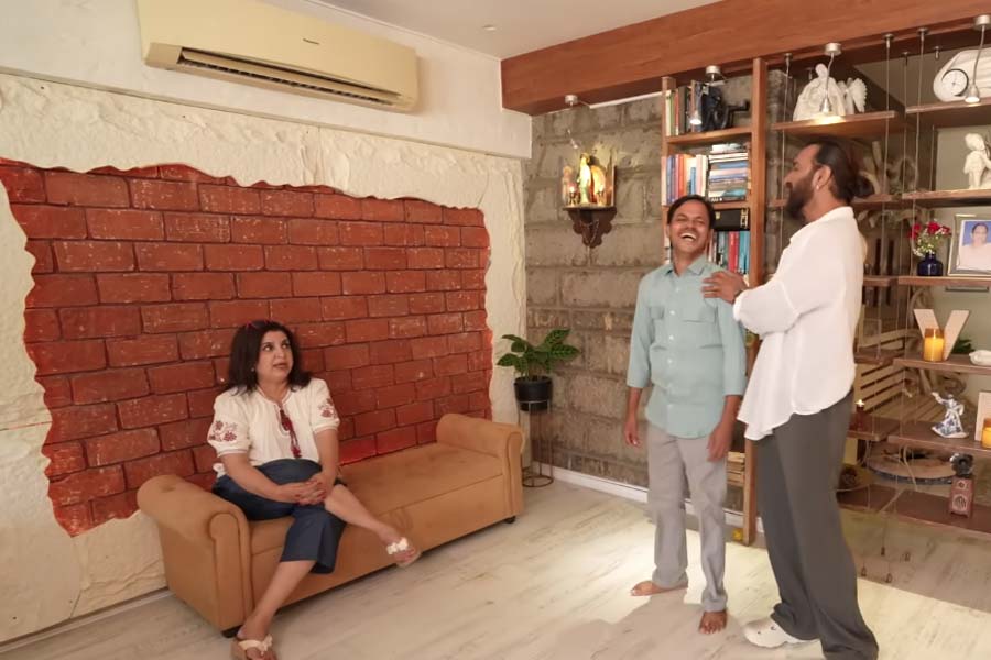 Choreographer Terence Lewis gave a tour of his stunning home in Mumbai