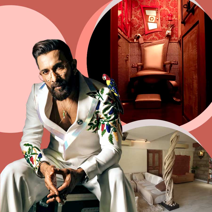 Choreographer Terence Lewis gave a tour of his stunning home in Mumbai