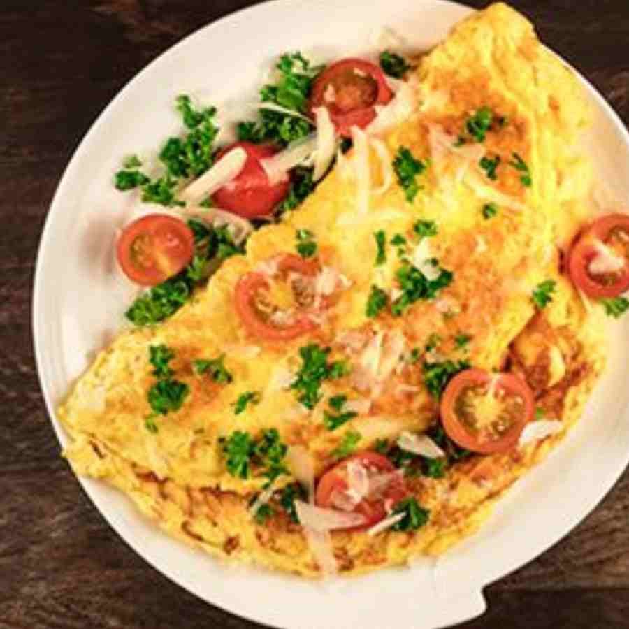 ওট্‌স ও ডিমের অমলেট