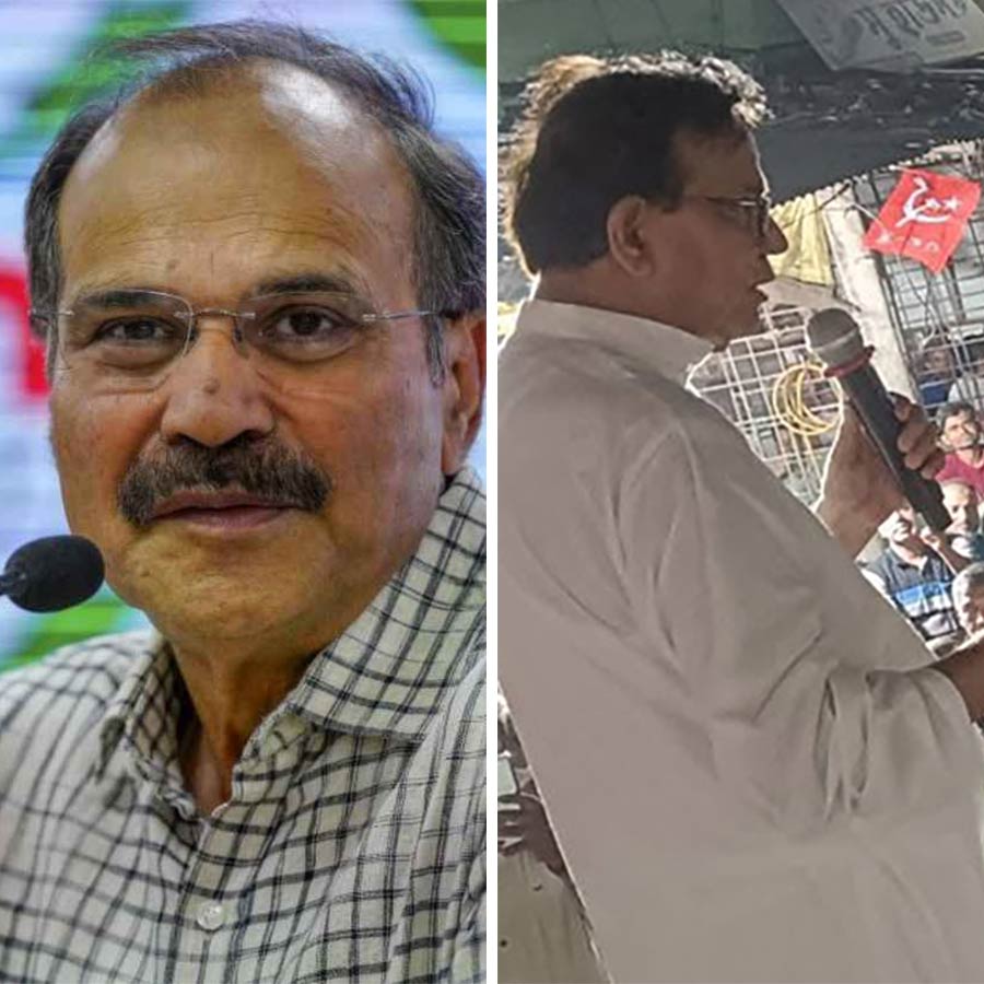 বসিরহাটে সমাবেশে সিপিএমের রাজ্য সম্পাদক মহম্মদ সেলিম।