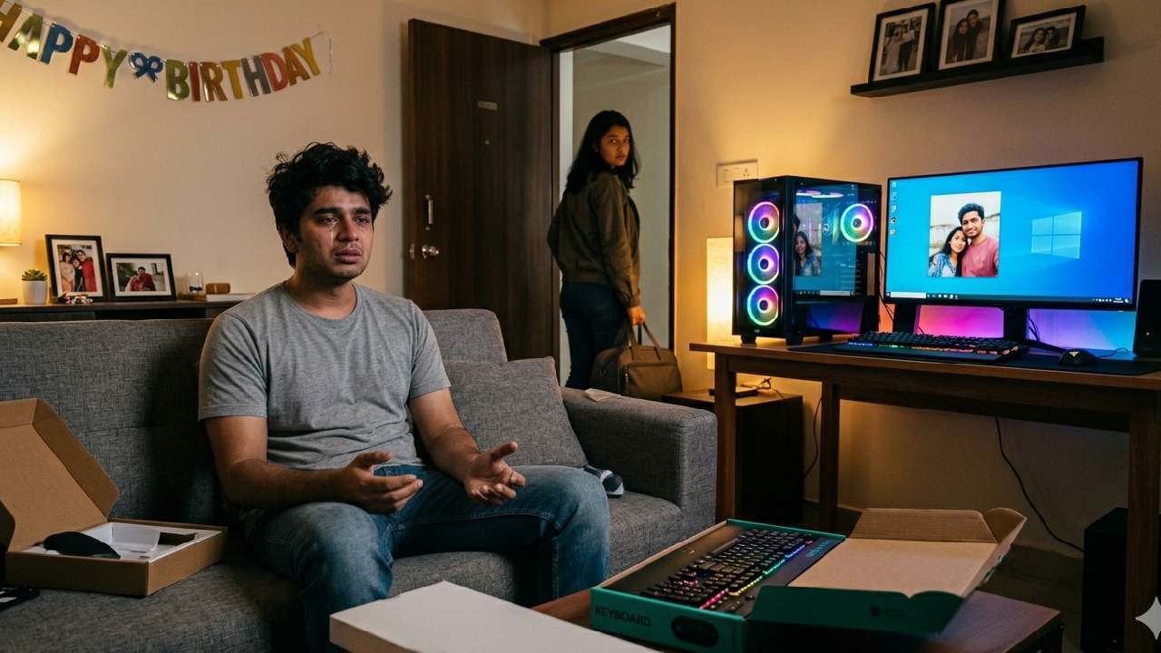 British man claims her girlfriend broke up day after receiving computer worth 3 lakh rupees as gift, seeks legal advice