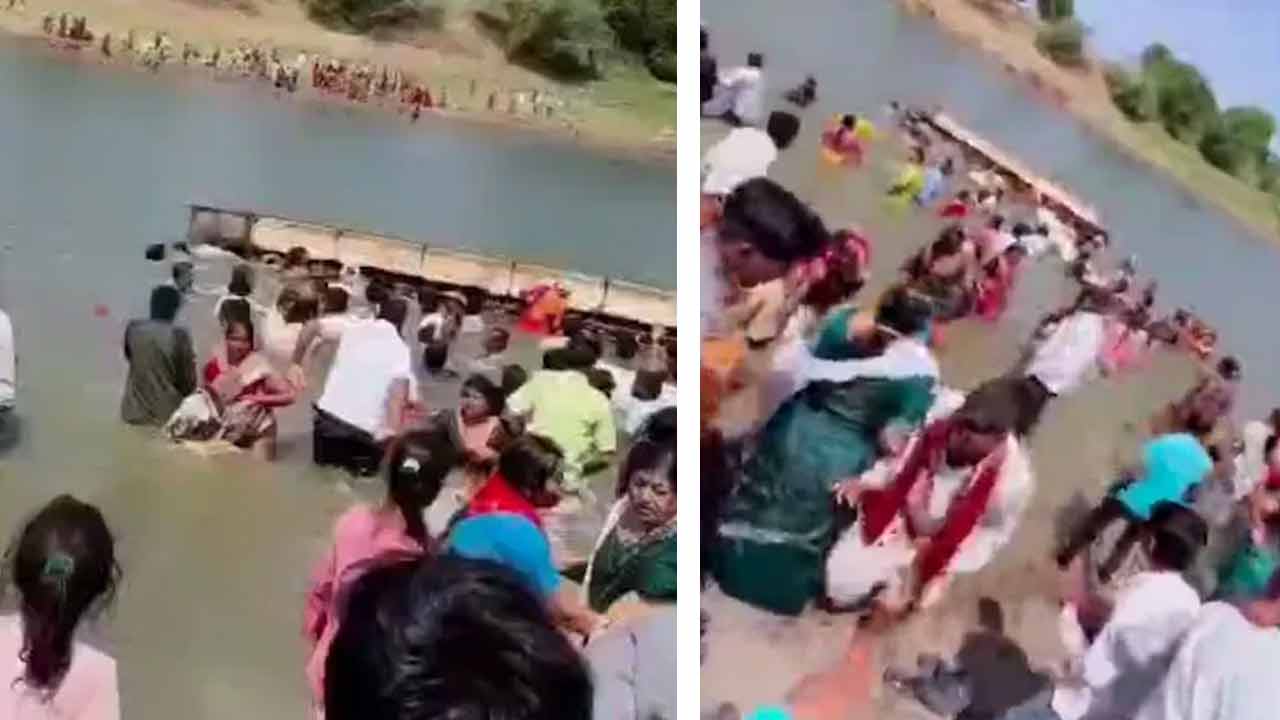 নৌকাডুবি মহারাষ্ট্রে। ছবি: সংগৃহীত।