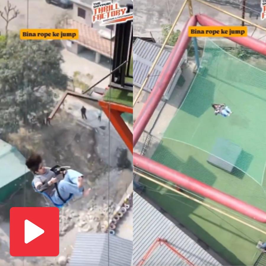 Netizens react with shock and anger after a dangerous scad jump video from Rishikesh goes viral