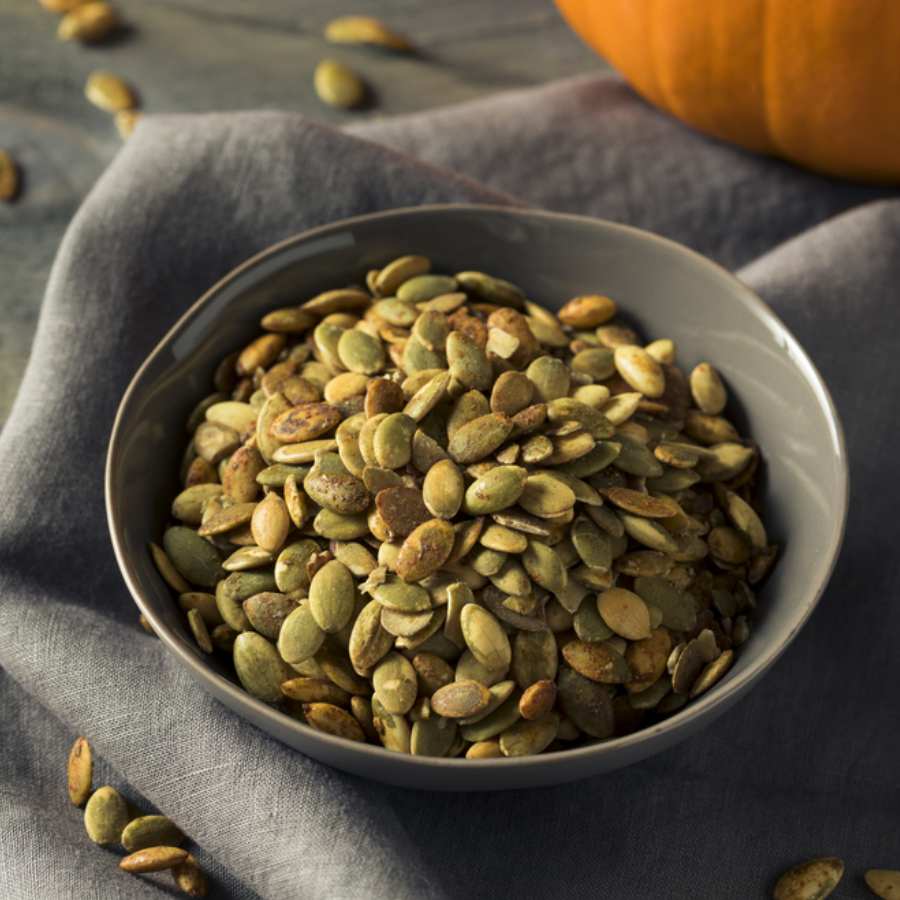 Who should not include Pumpkin seeds in their regular diet dgtl