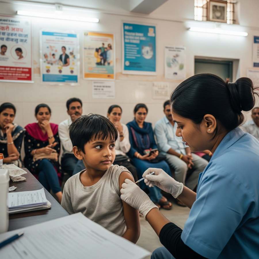 If a child gets the influenza vaccine, will their tendency for colds and coughs decrease