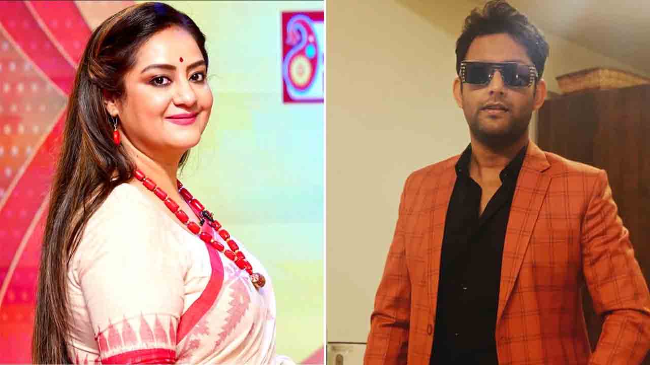 (বাঁ দিকে) সুদীপার সঙ্গে তাঁর স্বামীর প্রথম পক্ষের ছেলে আকাশের (ডান দিকে) সম্পর্ক কেমন?