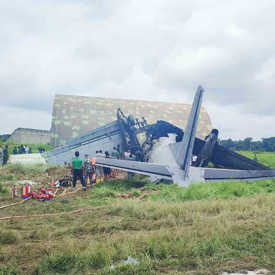 IAF plane AN-32 crashed in Assam dgtl
