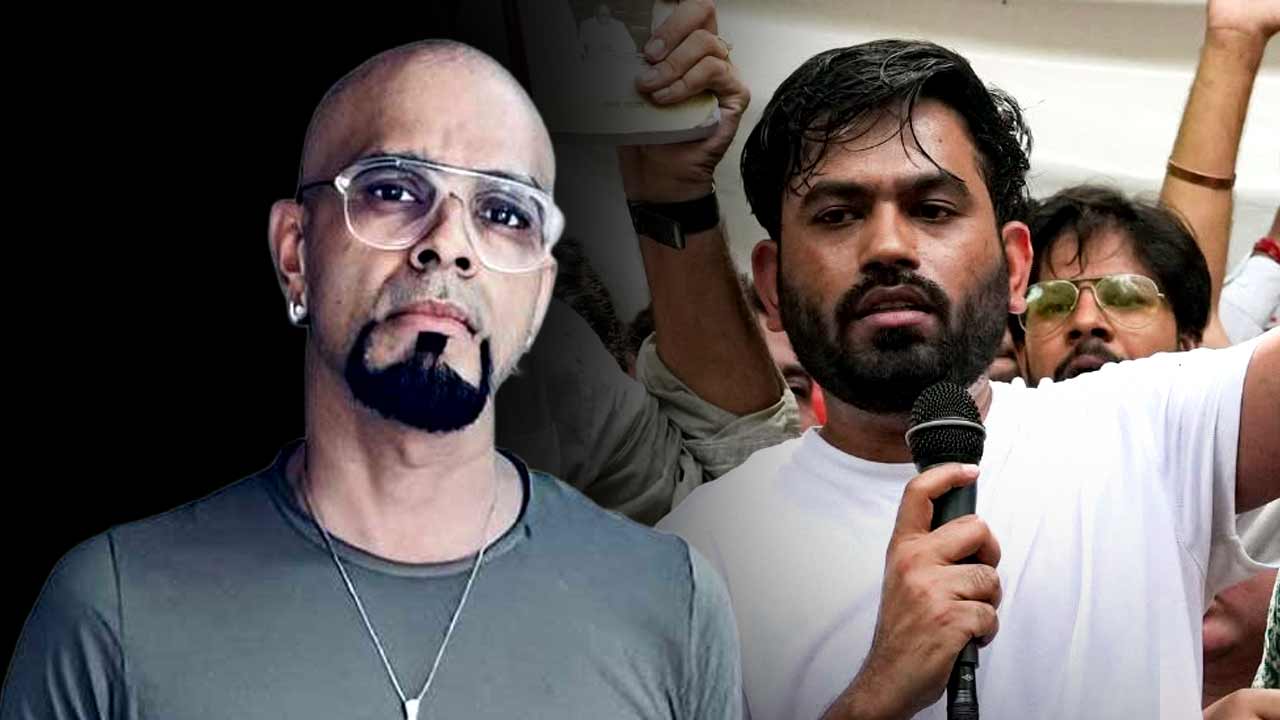 (বাঁ দিকে) রঘু রাম, (ডান ডিকে) অভিজিৎ দীপকে।