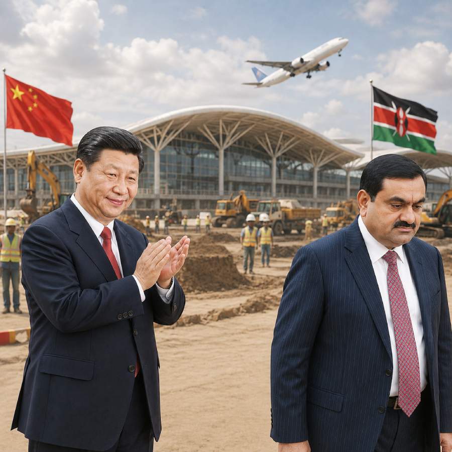 Kenya may bankrupt like Sri Lanka, Pakistan, and Nepal as Nairobi airport modernisation contract given to Chinese company instead of Adani Group
