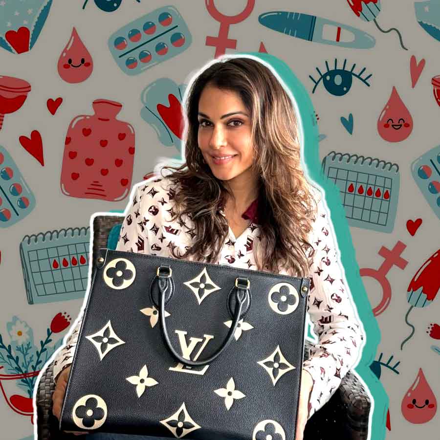 Isha Koppikar shares her period essentials to carry in the bag dgtl
