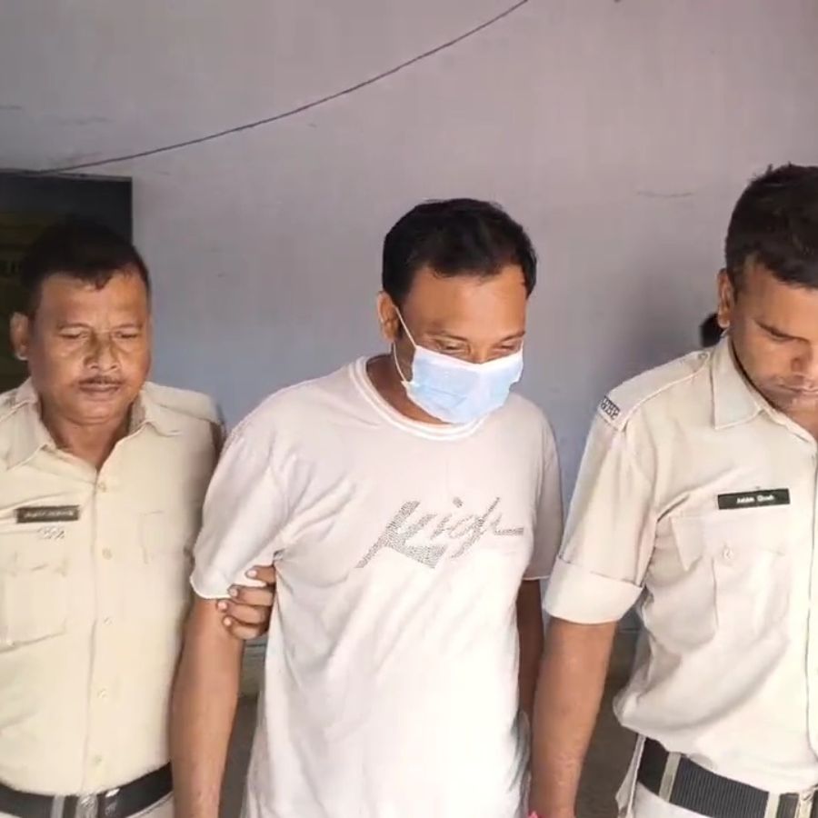 ধৃত তৃণমূল নেতা।