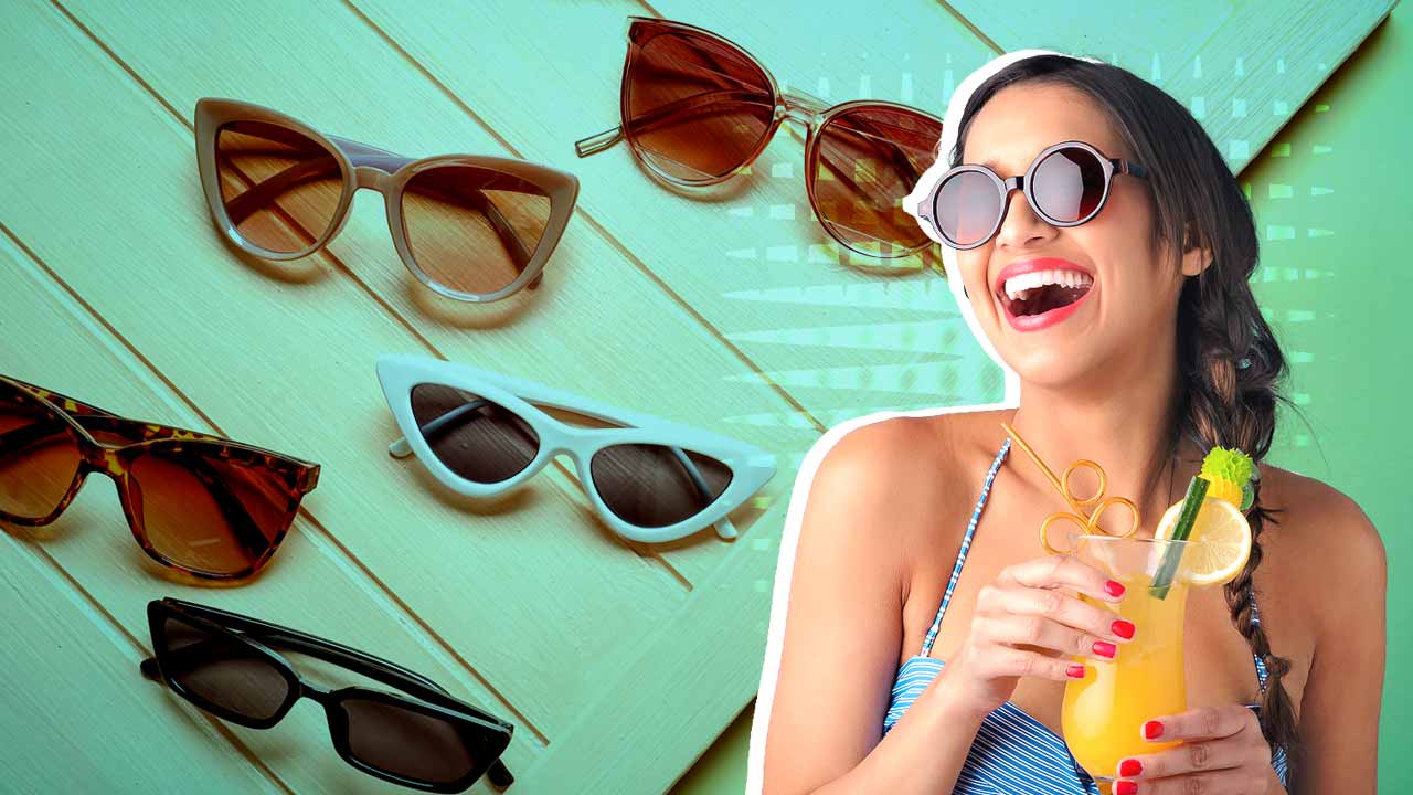 সানগ্লাসের নানা ধরন হয়।