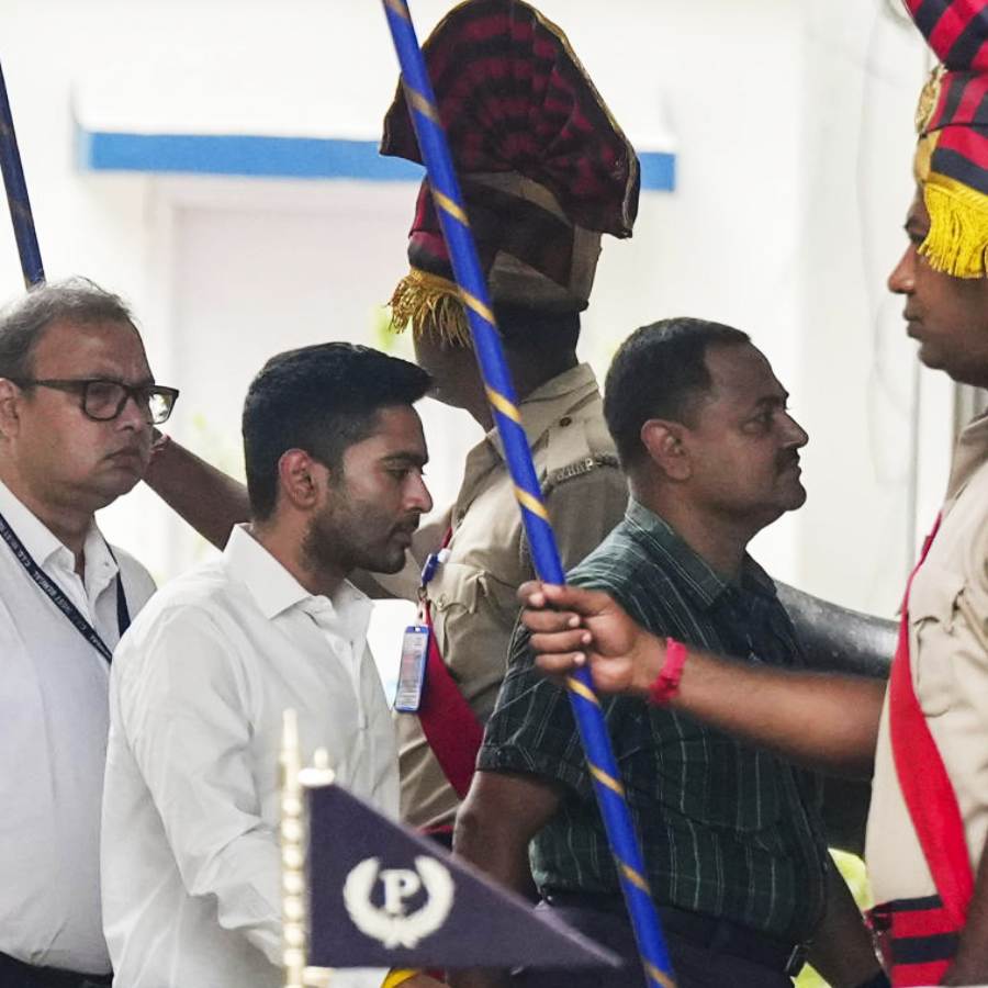 তৃণমূলের সর্বভারতীয় সাধারণ সম্পাদক অভিষেক বন্দ্যোপাধ্যায়।