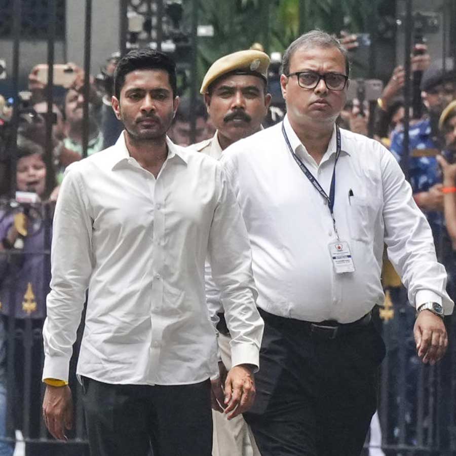 তৃণমূলের সর্বভারতীয় সাধারণ সম্পাদক অভিষেক বন্দ্যোপাধ্যায়।