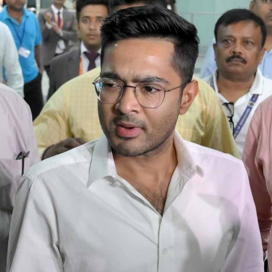 তৃণমূলের সর্বভারতীয় সাধারণ সম্পাদক অভিষেক বন্দ্যোপাধ্যায়।