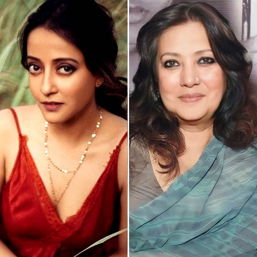 মেয়ের অভিনয়ে মুগ্ধ মুনমুন সেন।