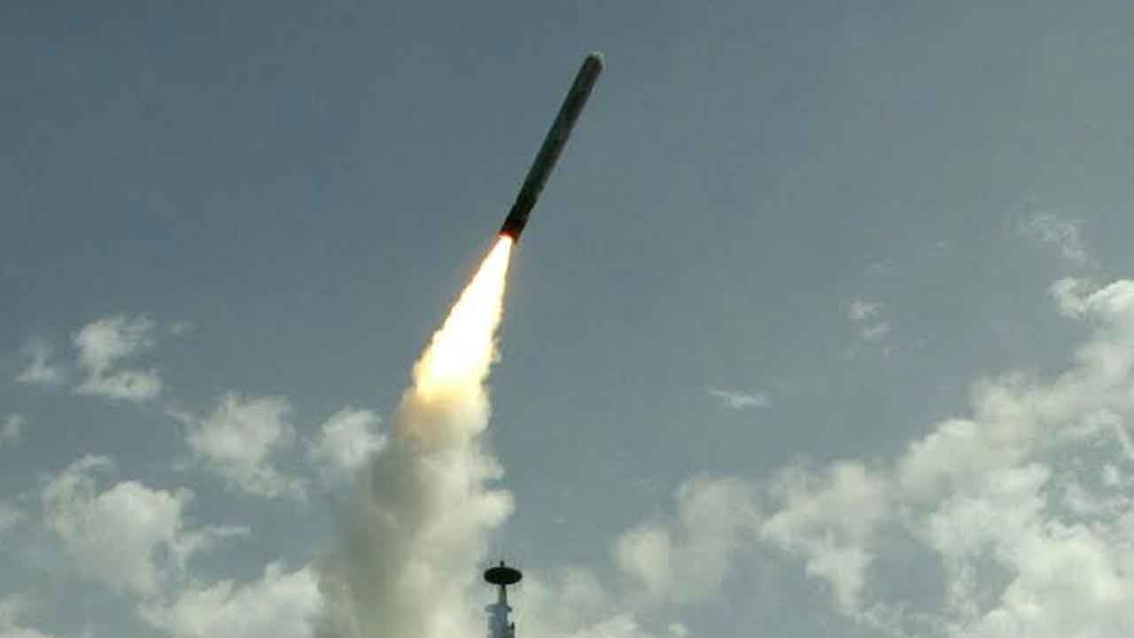 Indian Tomahawk missile first successful test firing in India