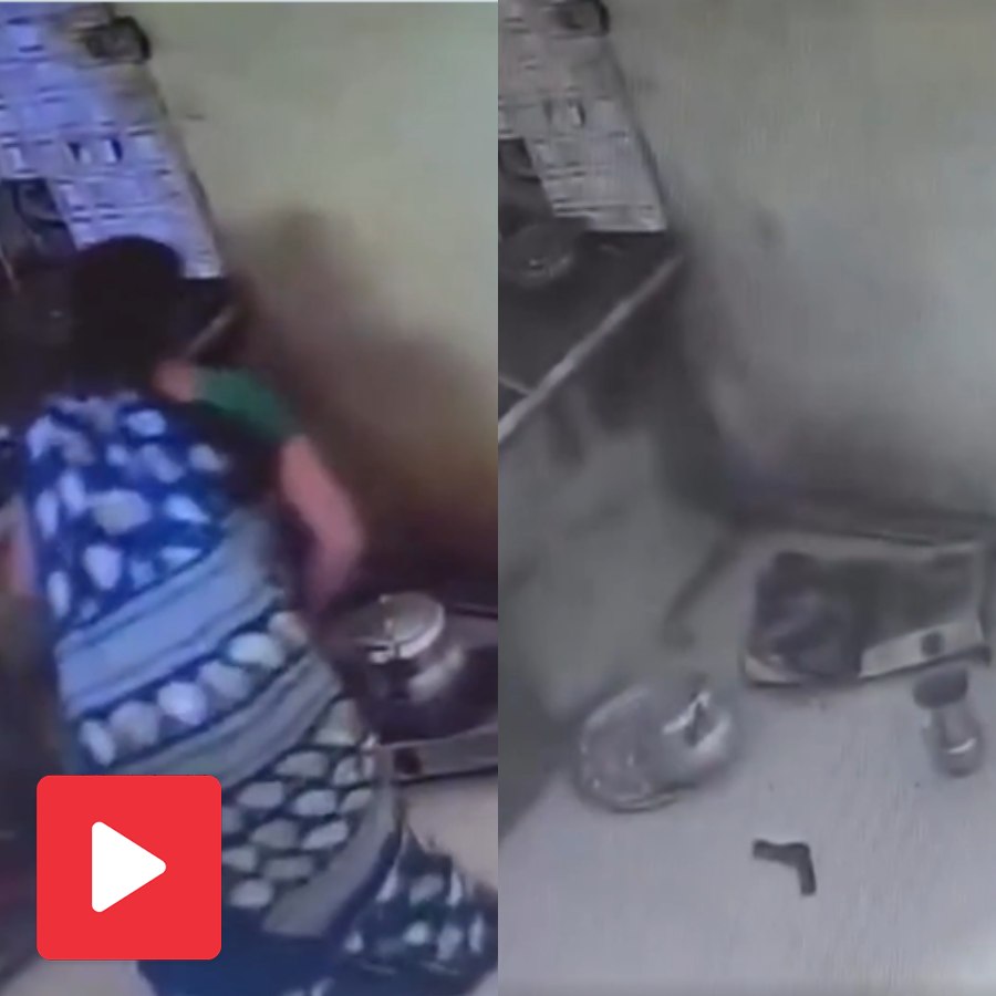 Video shows pressure cooker suddenly exploded while cooking in Madhya Pradesh\\\\\\\\\\\\\\\'s Shajapur