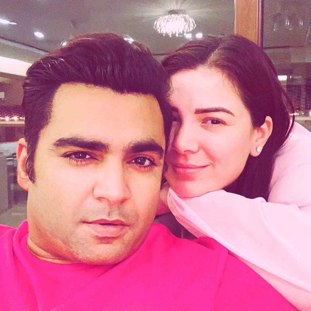 Urvashi Sharma with her husband Sachin Joshi