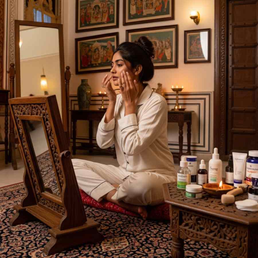 রাতে কী ভাবে রূপচর্চা করবেন, রইল কিছু পদ্ধতি।