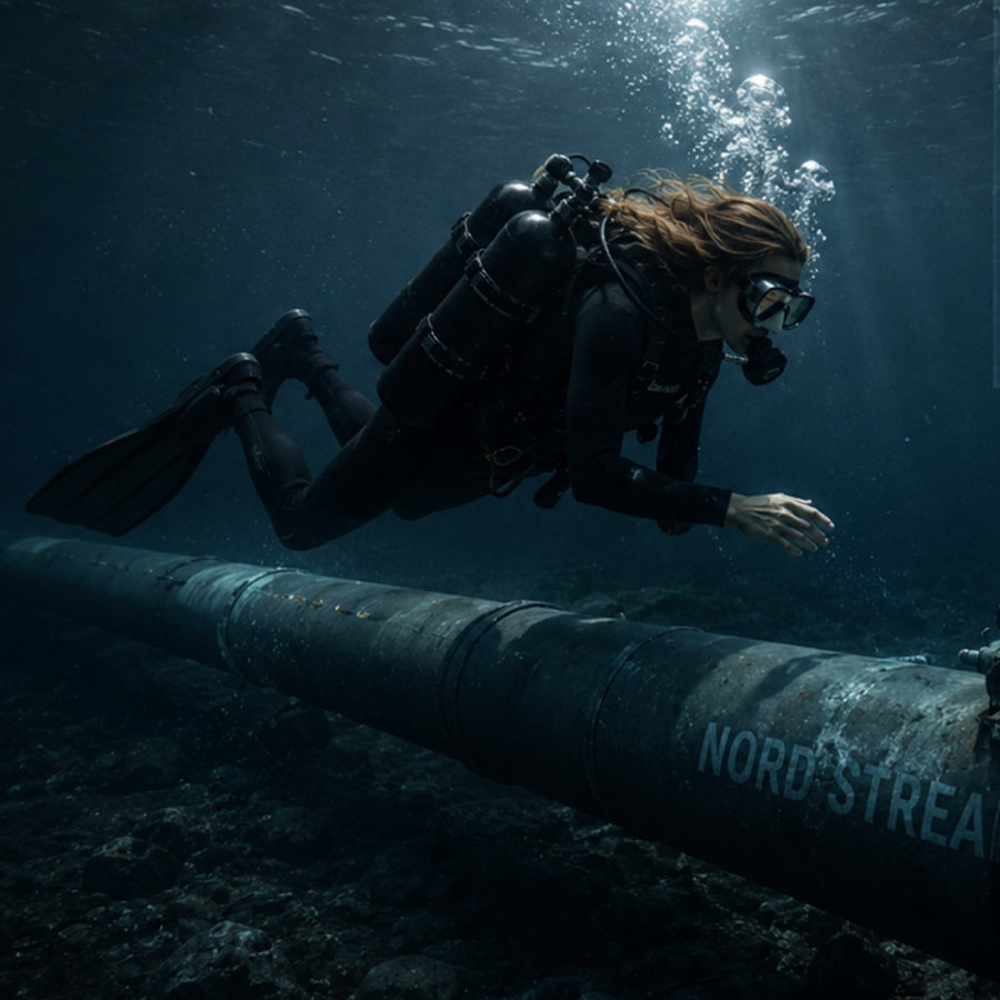 ccording to reports a Ukrainian erotic model was at the centre of the Nord Stream sabotage mystery