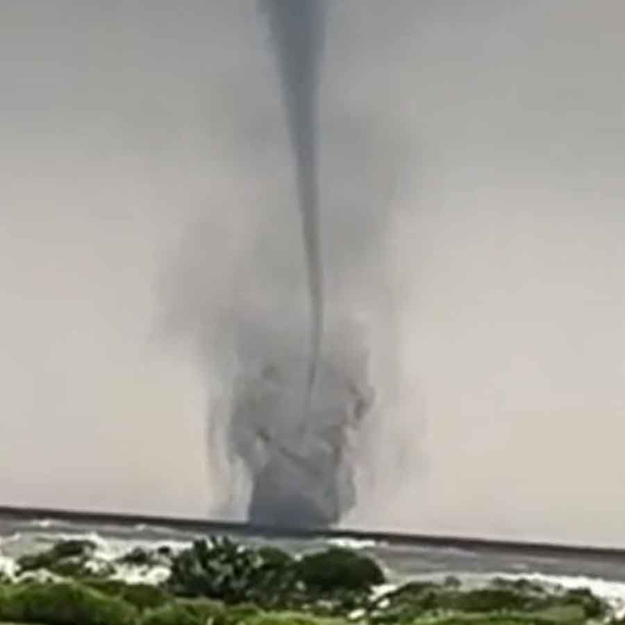 Double tornadoes seen in Sagar dgtld