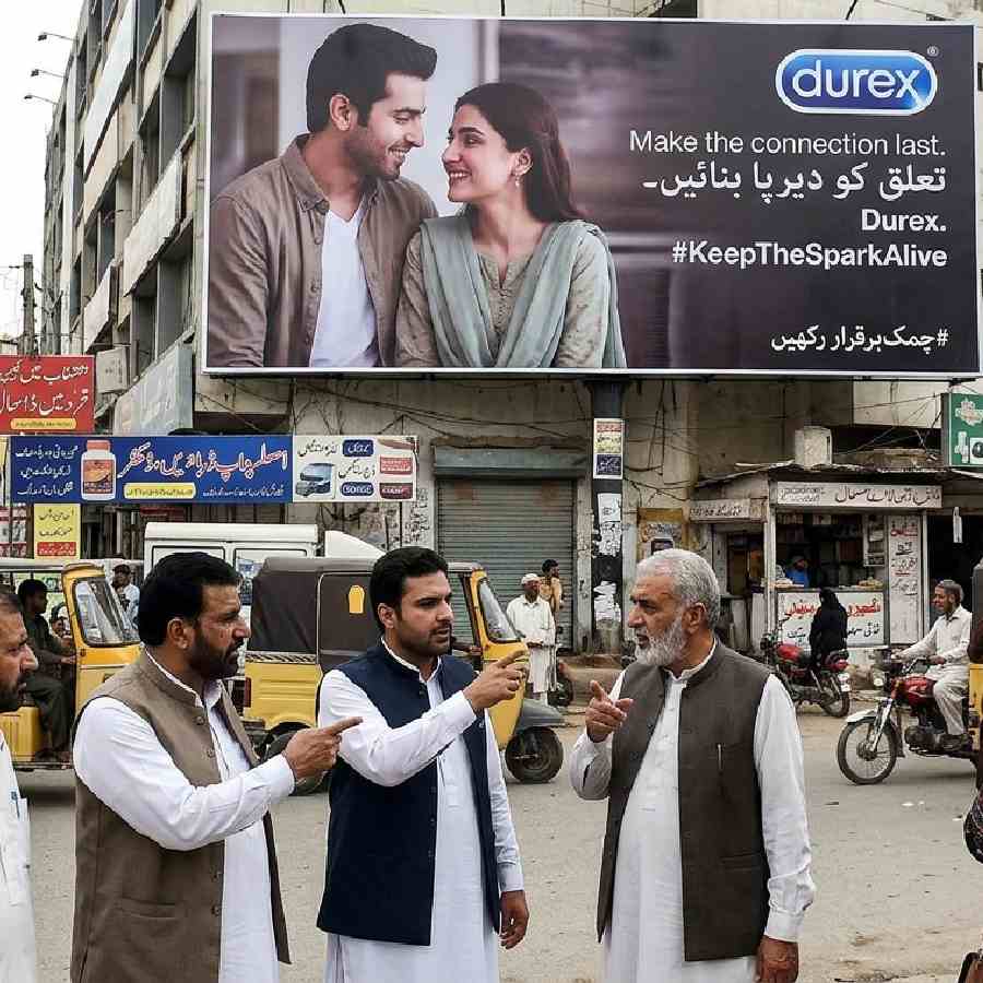 Controversy erupted over Durex Pakistan’s Obsession-inspired advertisement