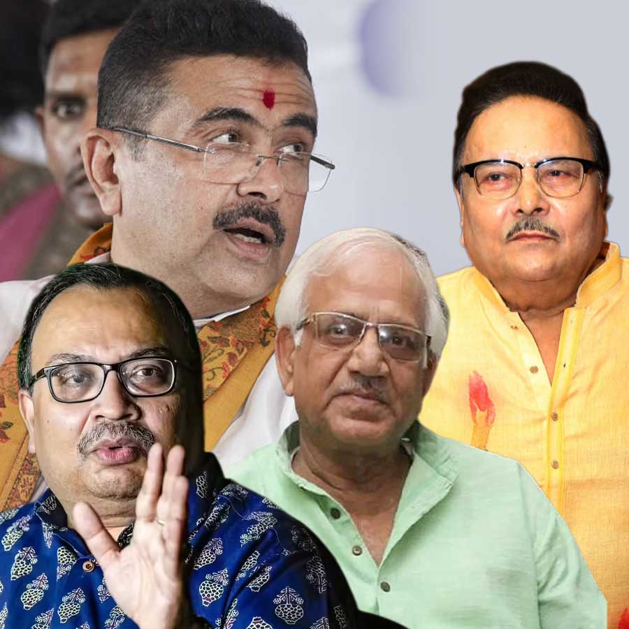 মুখ্যমন্ত্রী শুভেন্দু অধিকারীর সঙ্গে দেখা করেন কুণাল ঘোষ, শোভনদেব চট্টোপাধ্যায়, মদন মিত্র।