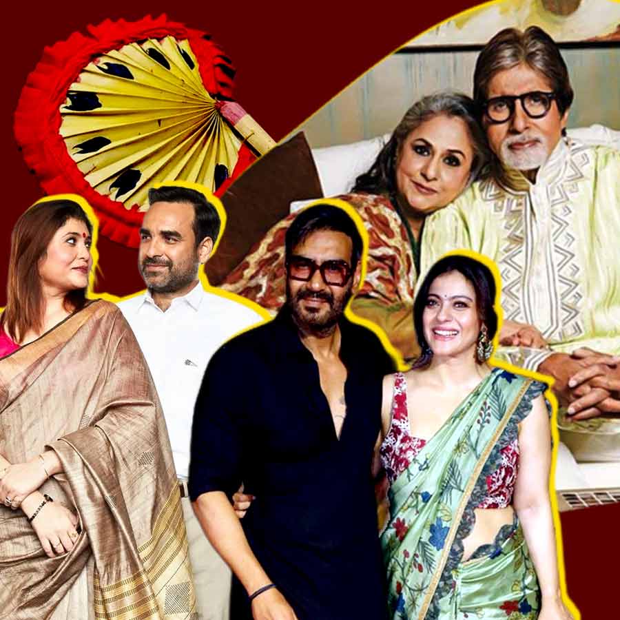 বাঙালি কন্বযাদের সঙ্গে বলিপাড়ার সুখী জামাইরা।